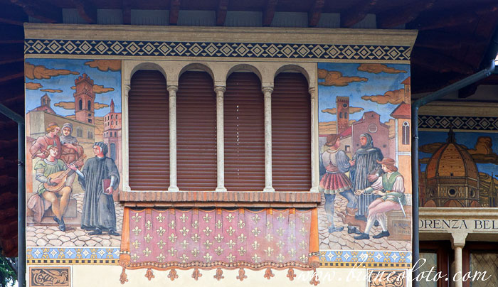 Один из фасадов виллы Фей.