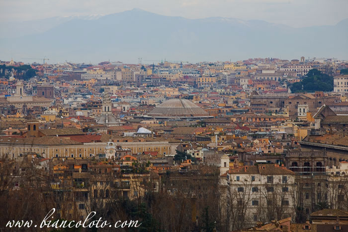 Яникул, панорама