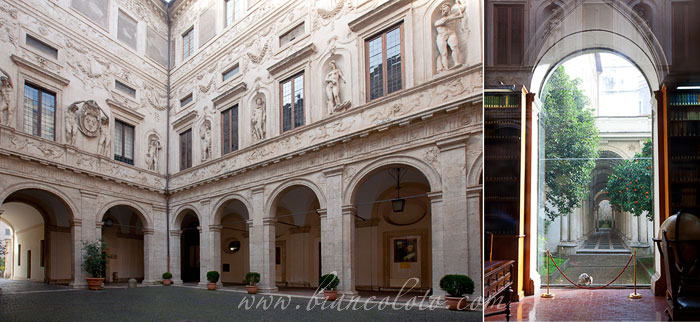 Палаццо Спада и ложная перспектива.