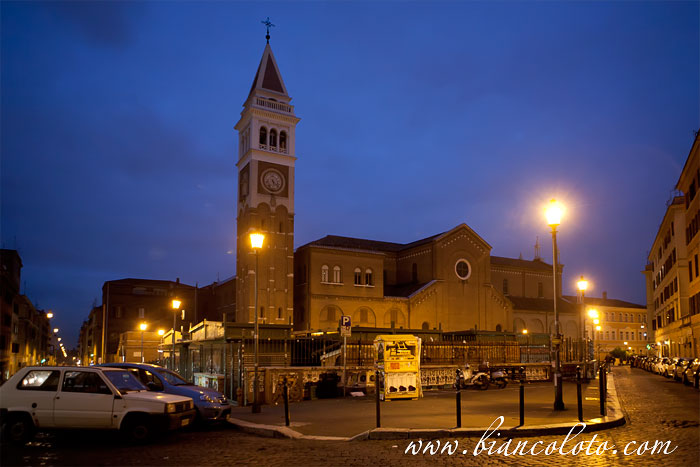 Церковь на Via dei Volsci. Сан Лоренцо.