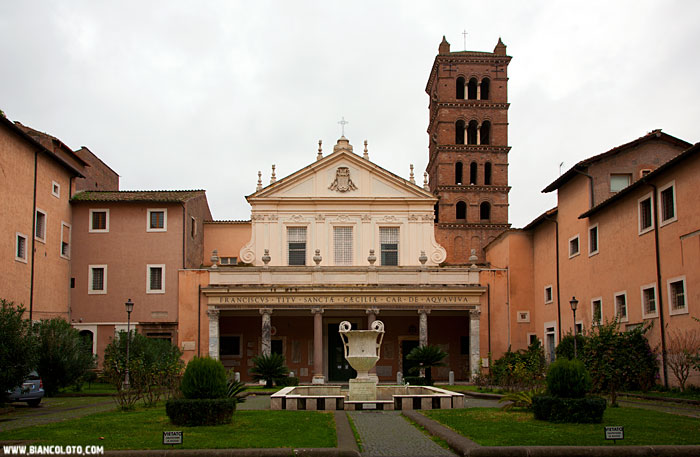 Трастевере, Санта-Чечилия-ин-Трастевере, Рим, Италия