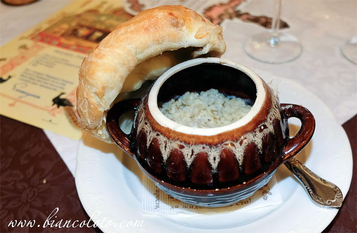 Жемчужная каша в ресторане «Крепостной вал»