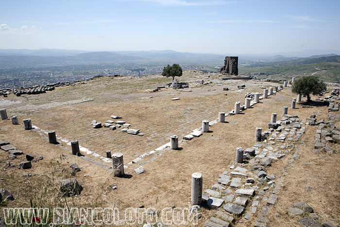 Храм Афины. Пергам. Турция.