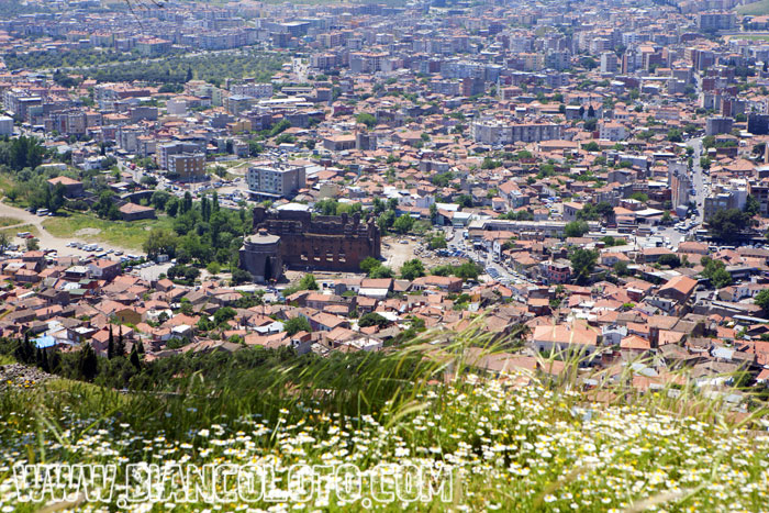 Красная Базилика (вид сверху). Пергам. Турция.