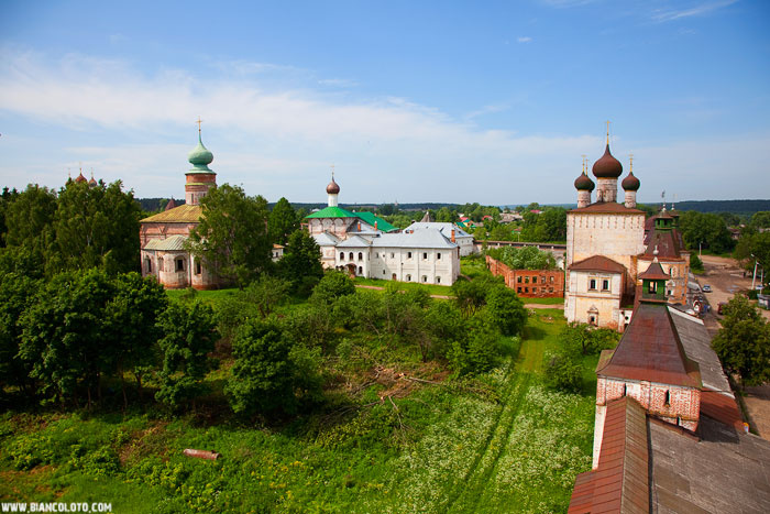 Борисоглебский монастырь, вид с башни