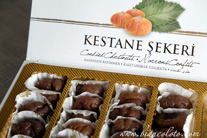 Цукаты из каштанов