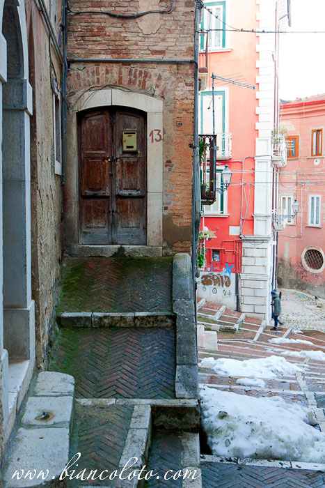 Улица-лестница. Кампобассо