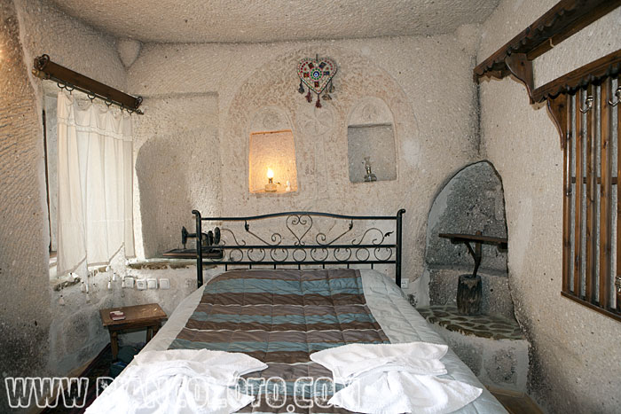 Номер в пещерном отеле. Каппадокия. Турция.