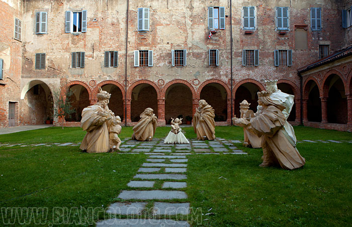 Дворик бывшего монастыря Святого Доминика. Казале Монферрато