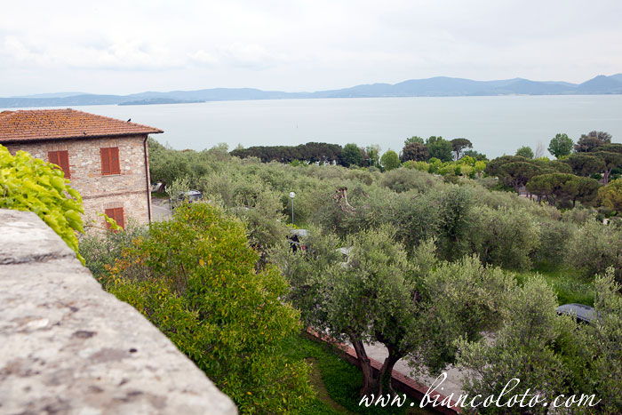 Вид на озеро Тразимено
