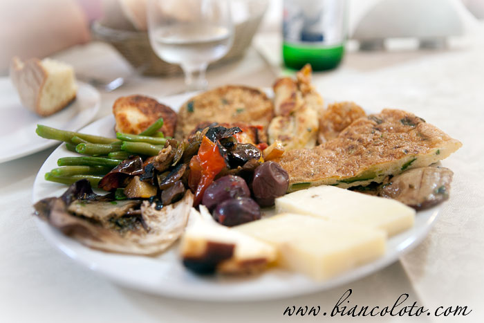 Антипаста. Кастильоне ди Сичилия