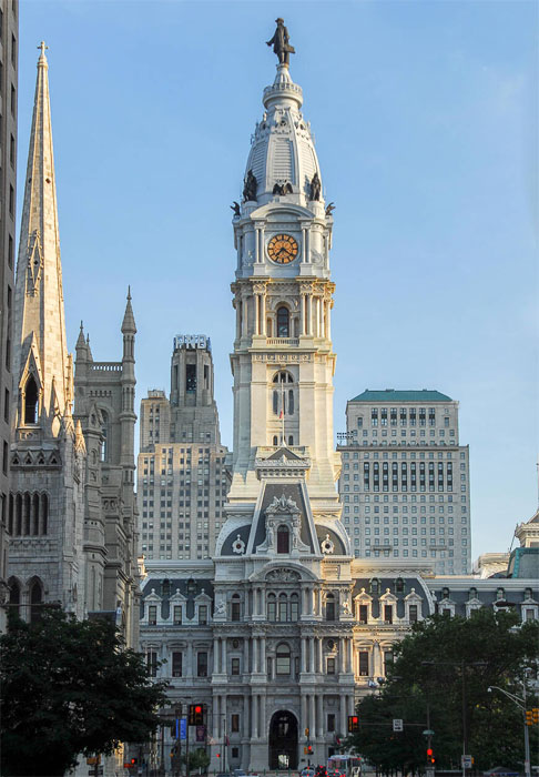 Башня мэрии, Филадельфия 
