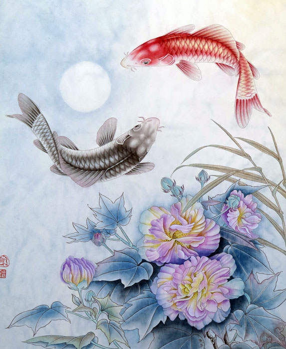 Китайская живопись Гунби