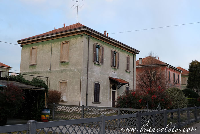 Дома поселка Креспи д’Адда