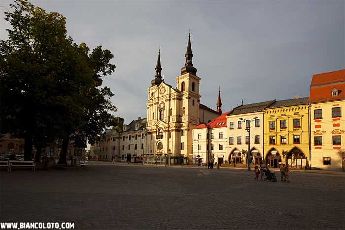 Площадь Масариково. Йиглава. Чехия.
