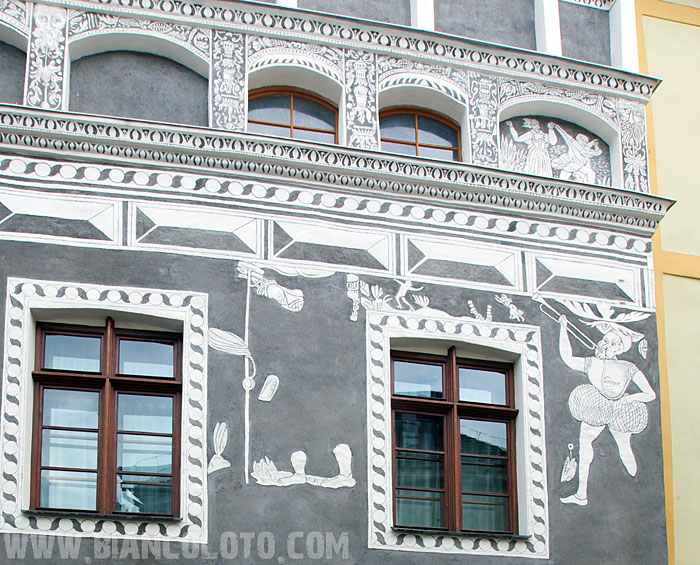 Влашский двур.  Чески-Крумлов. Чехия.