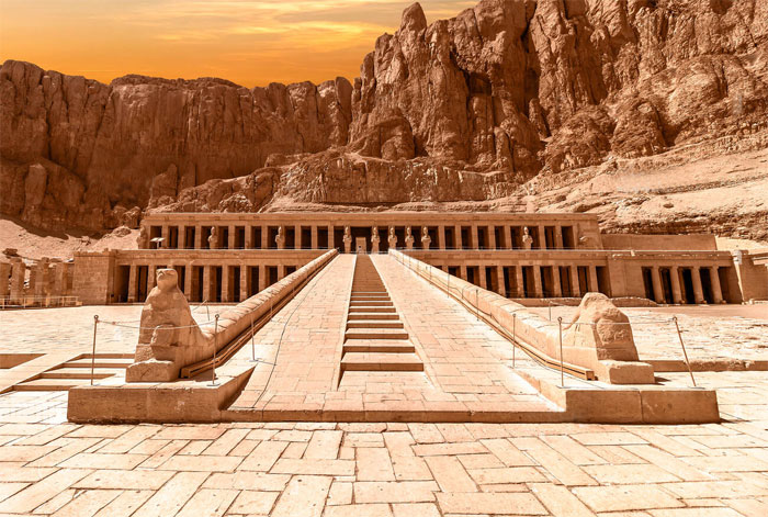 Заупокойный храм Хатшепсут, Египет 