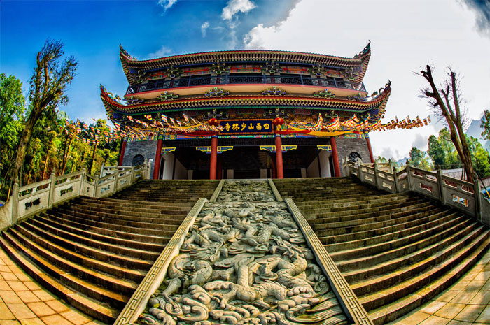 Монастырь Шаолинь, Дэнфэне, Китай 