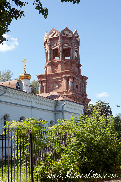Колокольня Георгиевской старообрядческой церкви.
