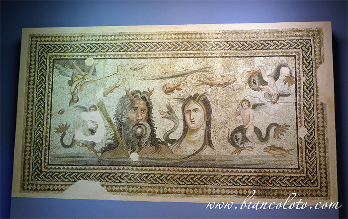 Мозаика с изображением Океана и Тефиды 