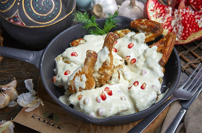 Курица чкмерули