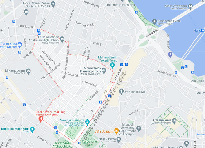 Карта Зейрека