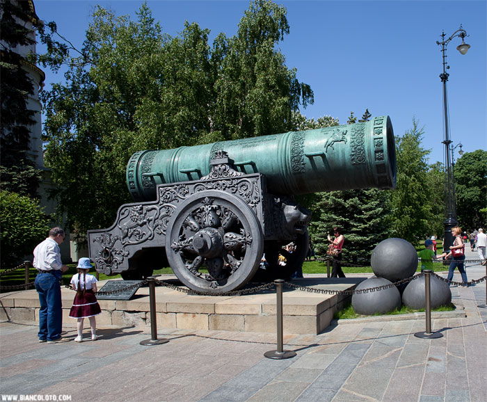 Царь-пушка. Кремль, Москва