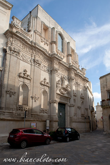 Церковь Санта Мария ди Константинополи.  Лечче