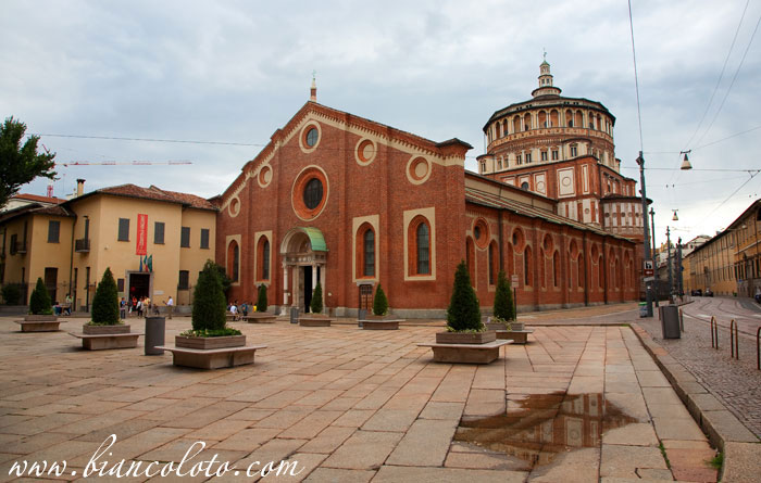 церковь Санта Мария делле Грацие. Милан
