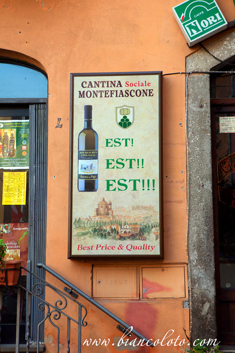 EST! EST!! EST!!! Монтефьясконе