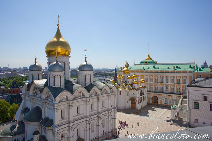 Вид с колокольни Ивана Великого