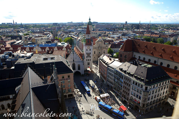 Вид с Ратуши. Мюнхен