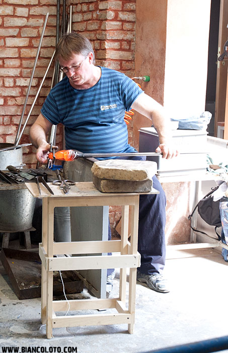 Мастер за работой. Мурано