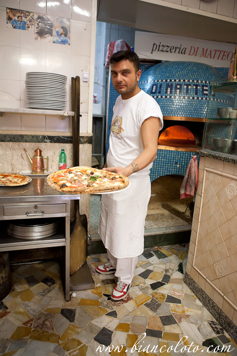 Пиццерия Di Matteo. Неаполь