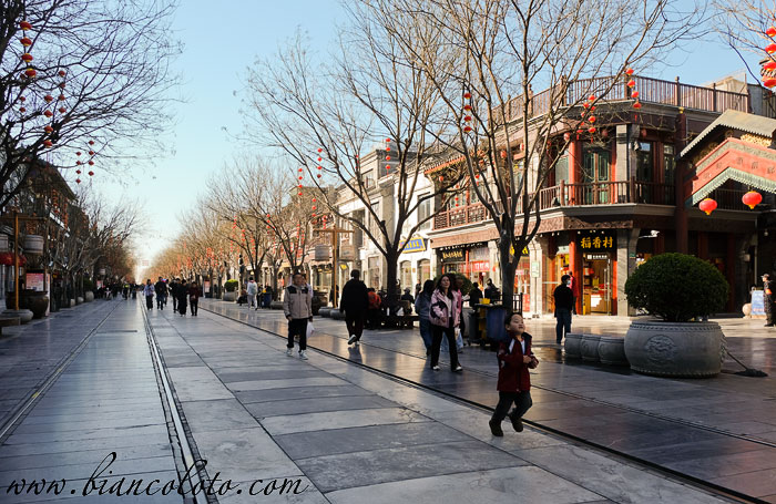 Улица Цяньмэнь. Пекин. Китай