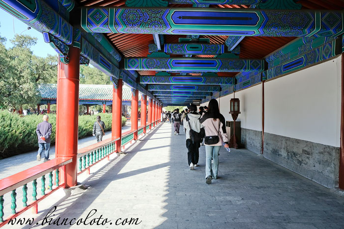 Длинная галлерея. Храм Неба. Пекин. Китай