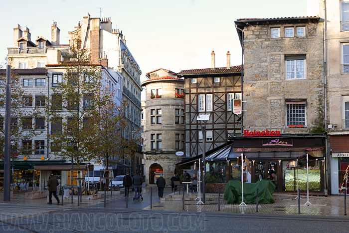Place du Peuple. Сент-Этьен