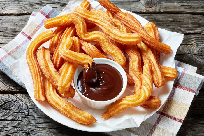 Чуррос с шоколадом