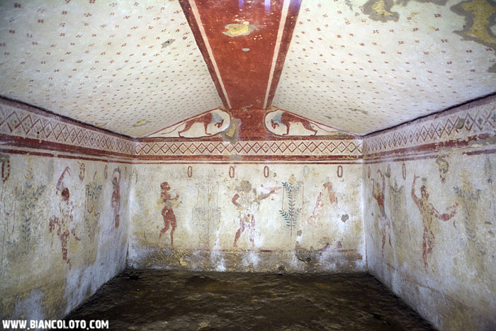 Гробница Марио Моретти. Тарквиния