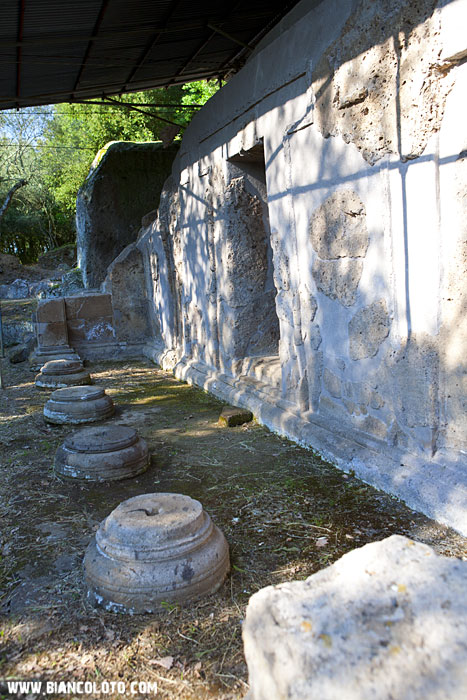 Гробница Дом с портиками. Тускания